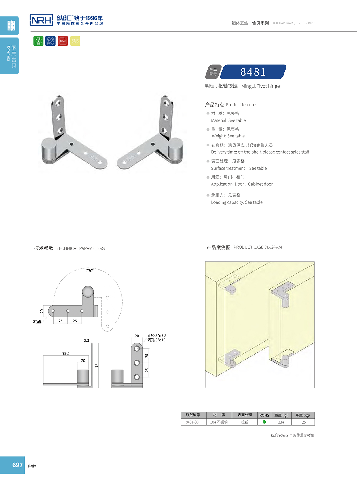  纳汇/NRH 8481-80 五金箱包页